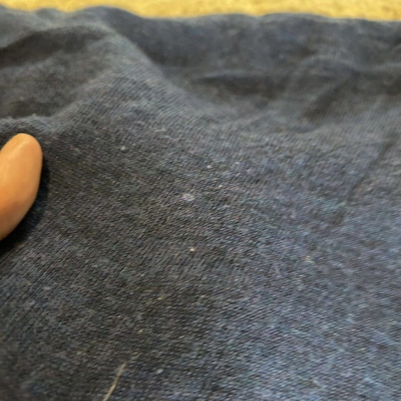 Tahari Women's Extra fine Merino Wool Sweater Small Turtleneck Tunic Blue - Picture 10 of 15